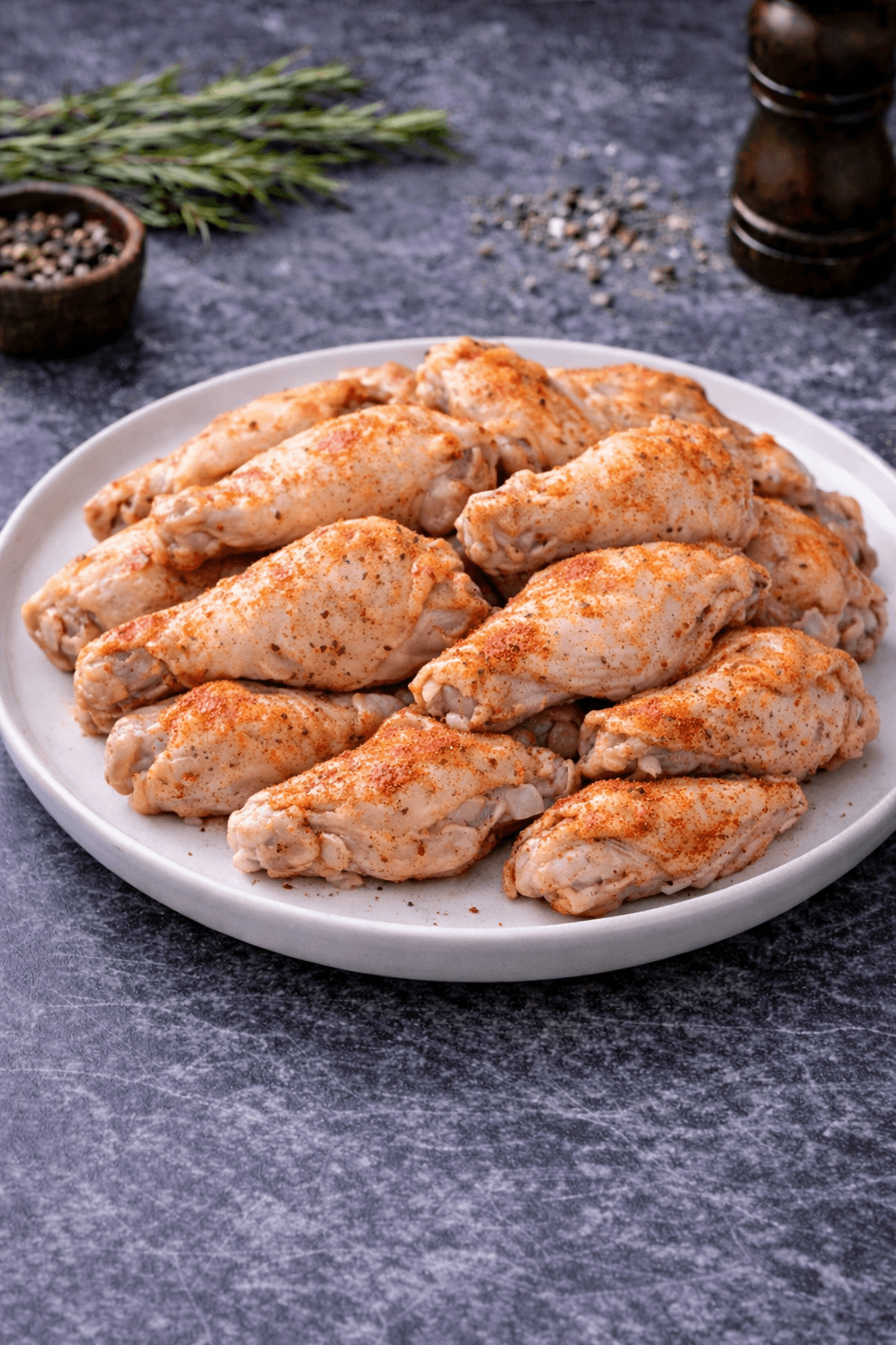 Sous vide csirkeszárny