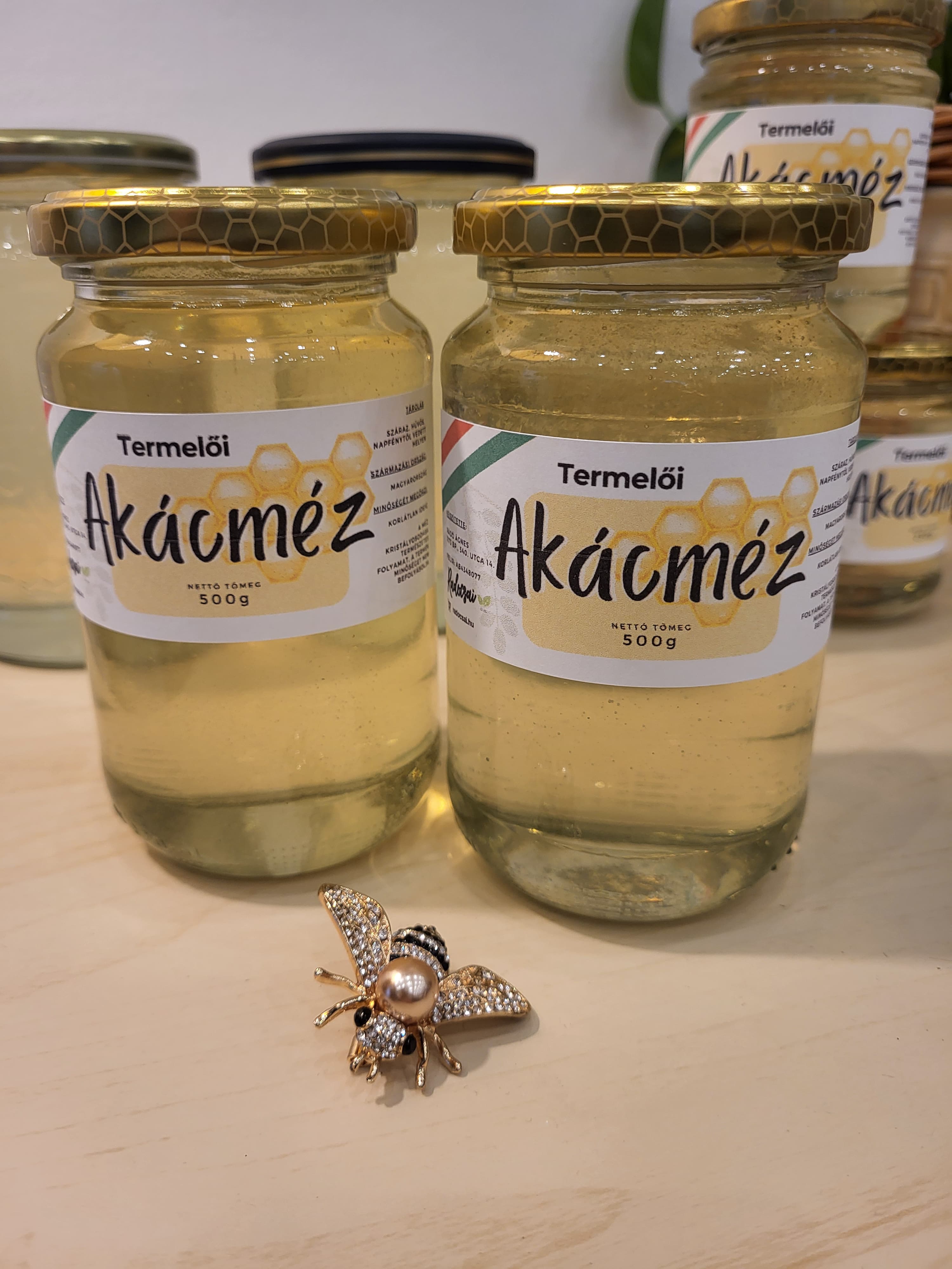 Termelői akácméz – 500 g - 3