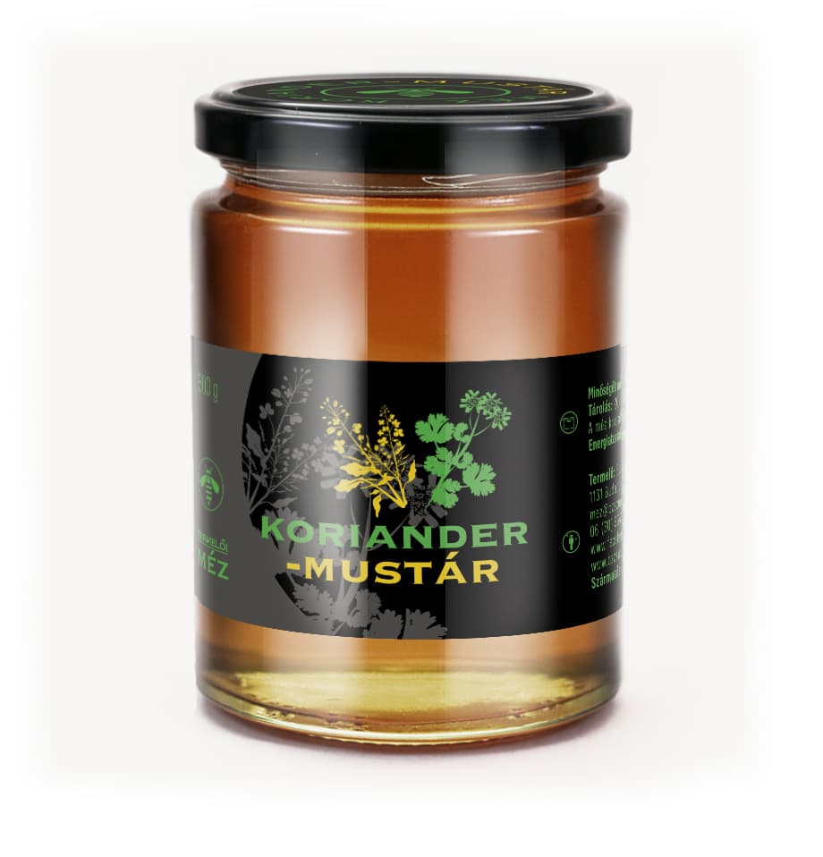 Koriander-mustár méz 500 g