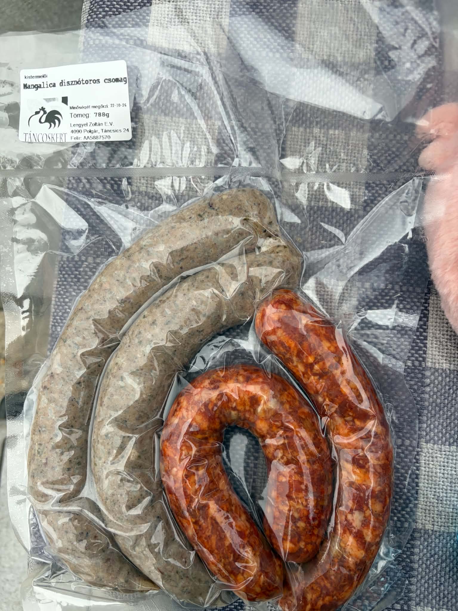 Mangalica disznótoros csomag